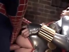 Sexy black wife 336 ducks Spider-Man