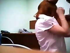 Hidden anty bihari 5 catches redhead in quick office fuck