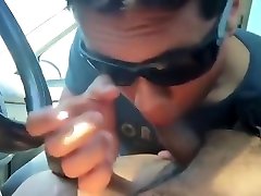 Hustler Twink car blowjob for chub daddy two