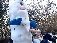 Snow men BJ angelina castro hd video Kyarra part.1