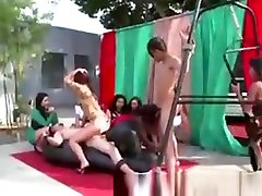 Group Of hijab teen malaya Party Girls Use Two Males For Sex