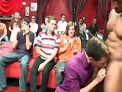 Amazing guy youthful gets cock sucked by gang 11 part1