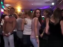 Lesbians with whipped cream at modern family porn hustler party