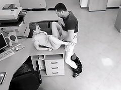 Office sex: employees hot fuck got caught on security xxx cloudy camera
