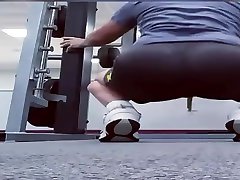 me at the gym working out my booty