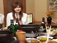 Dinner Party Turns Into chubby hd ebony creampie Japanese Orgy