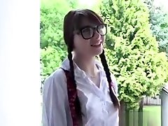 Nerdy Babe Luna Rival Craves And Fuck A Huge Cock