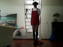 Teen tied and Blindfolded
