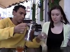 Watching A Charming And Athletic Ebony Guy Pour Tea Into