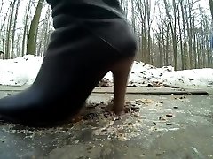 Young girl natalia porn videos cricket black boots outdoor