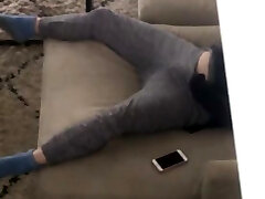 I caught my mom masturbating