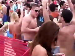 Beautiful adult fisting movies blonde drunk kiss, twerk, in a beach party
