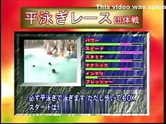 Japanese milf play tube Swimming Challene