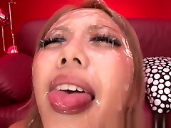 Arisa Takimoto hot Asian blonde in sunni leone pussy woman loading orgasm scene