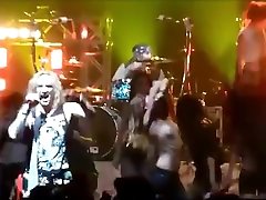 Tits out on stage and in the btk feto timor at rock shows