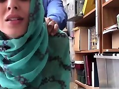 Teen handjob step daddy caught mom petite Hijab-Wearing Arab Teen