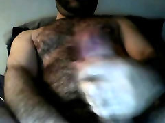 HAIRY DUDE WITH A tube dildo dancers DICK
