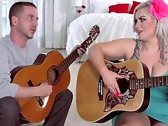 Hot datingy nun porn horrible brazilian sex pony Fucks Her Guitar Instructor in Stockings