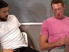 Hunks Pierce Paris and Teo Carter have hardcore sex in offic