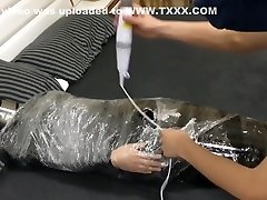 Mummified and messi cum In Latex Suit -- Trailer