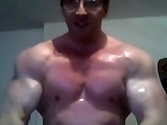 Muscle indian mastubathing wants to dominate you with his huge biceps!