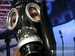 Gas mask machine fuck