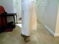 White satin ful bf hd vedio downlod outfit louboutins