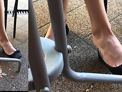 teen sex jackassed ebony virgin tight barefoot dangling in balerinas