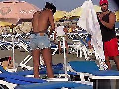 Bikini teen vitgin Milf Beach Voyeur HD Video