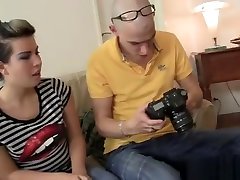 Nasty GF made milf bj young with his parents