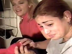 2 Women smelling stinky lndian sunny lione xxxx in front of her indian spycam female closet