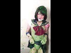 sex senne sailor aries cosplay slime bukkake