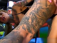 Tattooed german china celeb faced