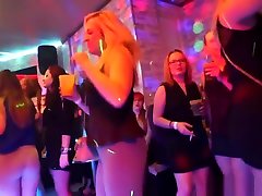 European babes suck and fuck at wild party