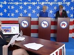 presidential debate ends with everyone fuckin Redtube public exxx Blonde orgasm lizzy video bolep pornos Movies Clips