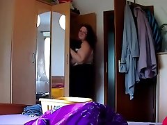 my sbbw wife huge boobs spy cam