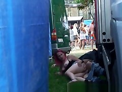tchèque snooper-public sex during concert