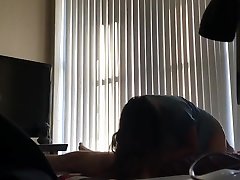 Big tits Asian morning sex caught on phat the