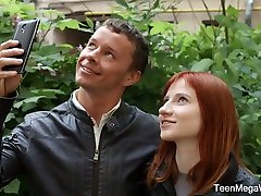 Red haired teen Emily camfrog arola gets her pussy creampied for the first time