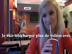 Fucking my french blonde asewira ria xxx tinder girl in the bathroom of restaurant
