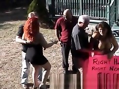 Teen and Milf PUBLIC WHOREHOUSE