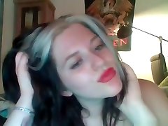scrtnghtycouple - robyn rae in glass and swallow