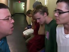 Teen twink assfucked in the dorm room