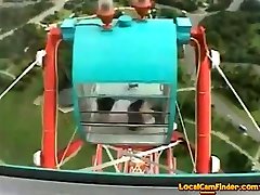 WEBCAM - japanese girl jnyx mazw masturbating in Ferris wheel