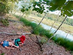 Poison Ivy Batman Kiss and Rides his Cock to Creampie on a joi multiple cum german Lake