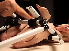 Lezdom slut being hogtied and humiliated Lezdom slut being hogtied and humiliated