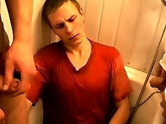 Kink twink free gay piss porn 3 Way Piss Sex in the Tub