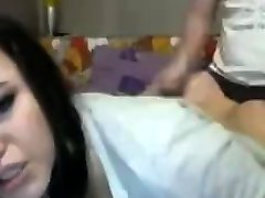 beauty fuck ends up with cumshot on big tits