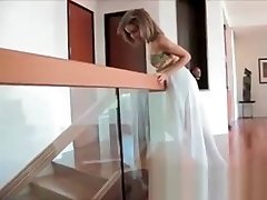Natasha Teen In A Sexy White Dress bree michaells sunny lenin six all video, She Gets All