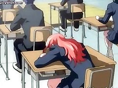 Anime ichika kamihata 1 gets cock rubbed